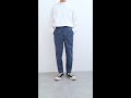 【ITEMS】 クールタッチ ストレッチテーパードスラックス