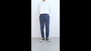 【ITEMS】 クールタッチ ストレッチテーパードスラックス