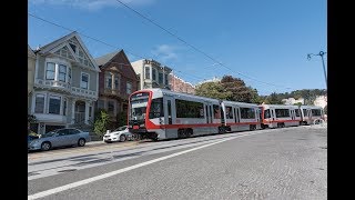 LRV 4 Two-Car Trains Debut