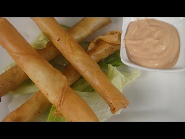 Mushroom And Cheese Cigars