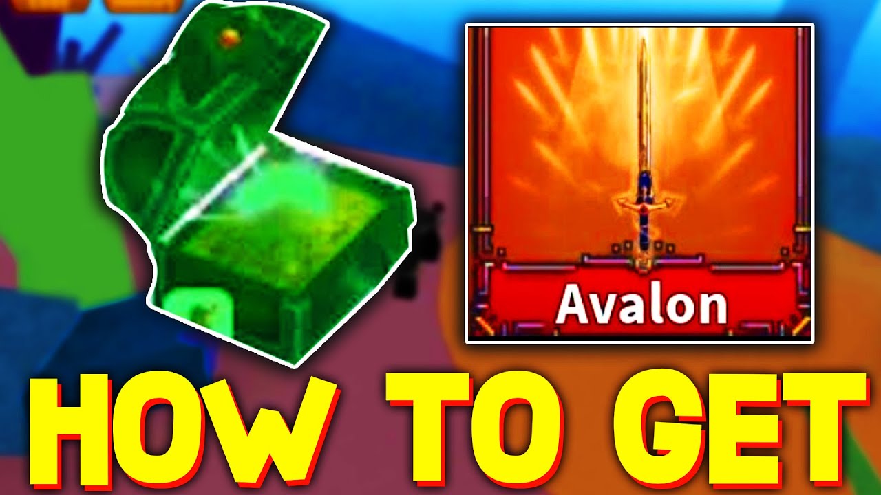 How to get new Avalon sword in King Legacy