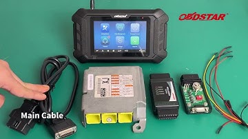 OBDSTAR P50 Reset TOYOTA 89170 0A100 Airbag on Bench- EOBDTool.co.uk