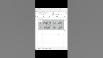 Cách chuyển chữ từ ngang sang dọc trong Excel #tinhocvanphong #word #excellent  #youtubeshorts