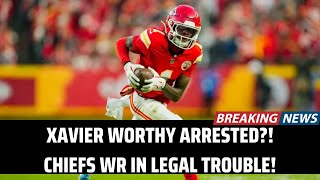 Kansas City Chiefs WR Xavier Worthy Faces Protective Order After Arrest । USA TODAY NEWS