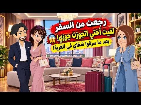 رجعت من السفر لقيت اختي اتجوزت جوزي بعد ما سرقوا شقايا في الغربه ومكنوش يتوقعوا هعمل فيهم ايه وكان..