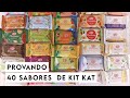 40 Sabores diferentes de Kit Kat | Lia Camargo e Nani