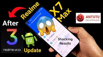Realme X7 Max Antutu Test After Realme Ui 3.0 Update Using High Performance Mode 🔥🔥🔥