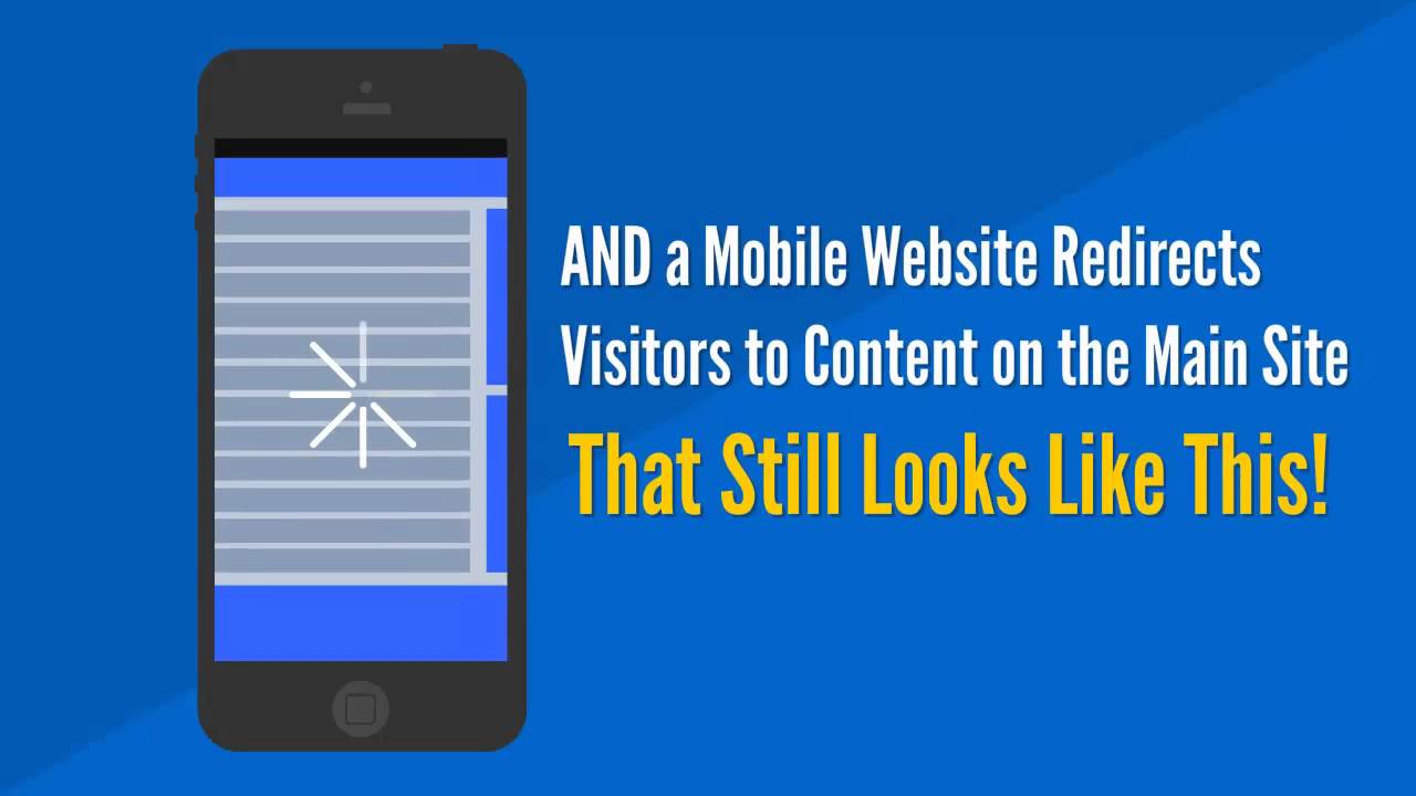 Responsive Design vs. Mobile Websites - The Difference is Huge!