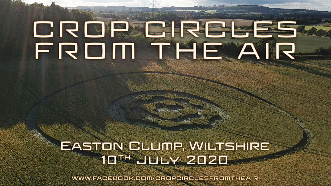 New Crop Circle | 10th July 2020 | Easton Clump, Wiltshire | Crop Circles From the Air