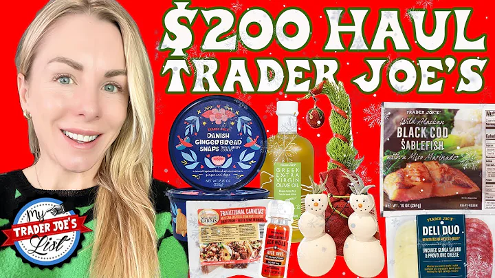 7 New Items at Trader Joe’s (DECEMBER 2025) — I Spent $200+ & Taste Tested