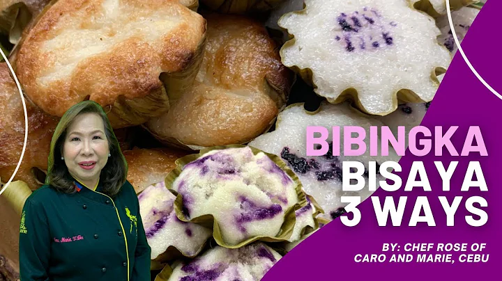 Bibingka Bisaya 3 ways