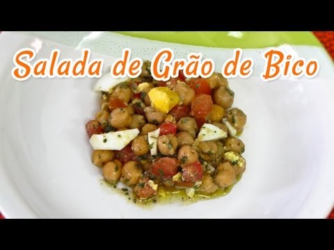 Salada de Grão de Bico - Receitas de Minuto #20