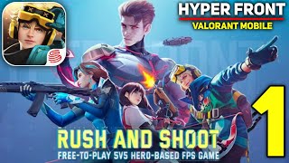 Hyper Front - Gameplay Walkthrough Part 1 (Android/iOS)