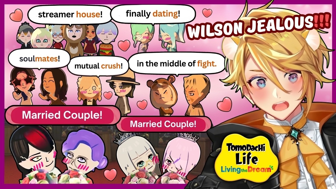 [TOMODACHI LIFE] DAY 6 Everyone’s Getting Married… Except Vantayu & the Streamer House Is Packed