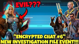 PASSWORD REVEALED - "Encrypted Chat #6" New Investigation Event In War Robots!