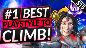#1 BEST RANKED PLAYSTYLE to CLIMB in Season 15 - Predator Tips - Apex Legends Guide