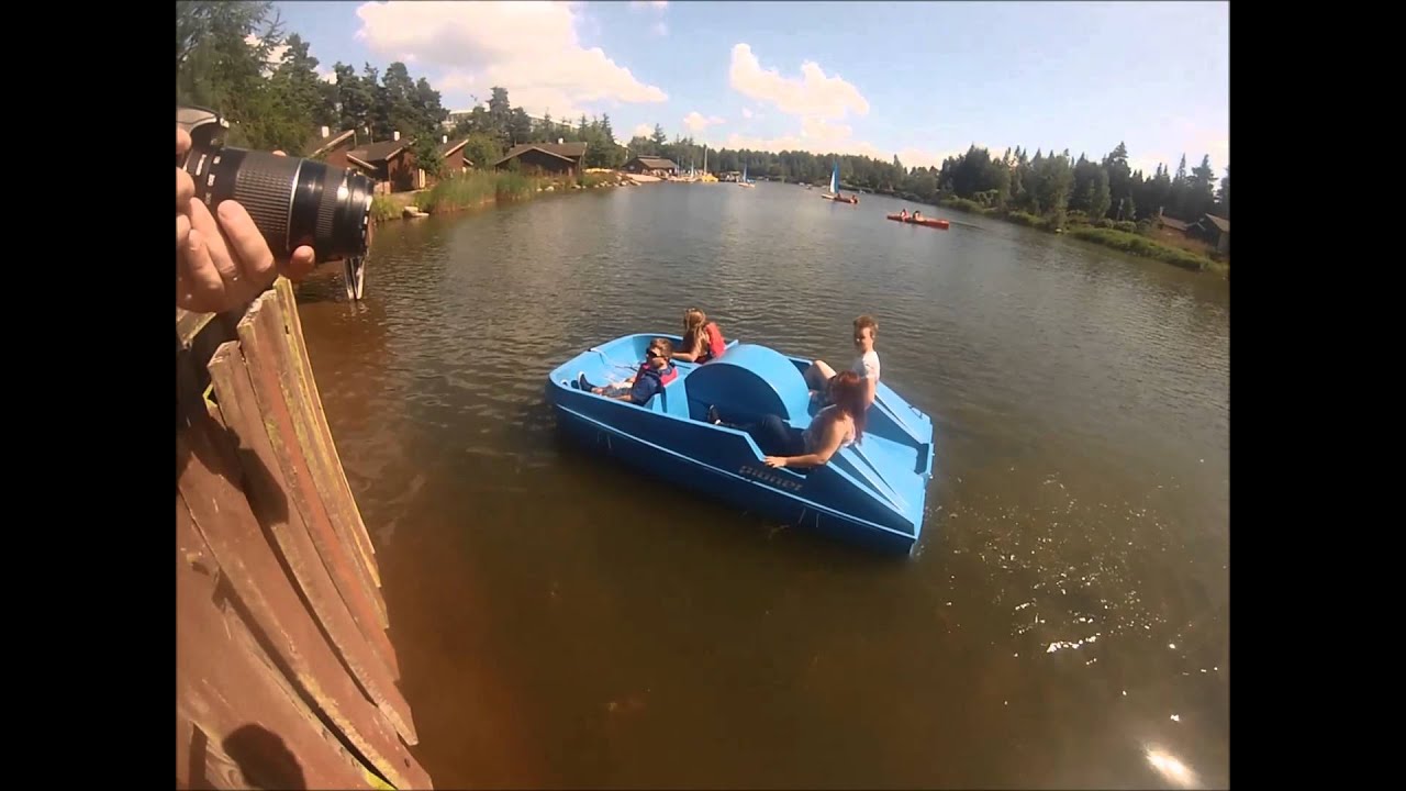 Pedalo at Centre Parcs YouTube