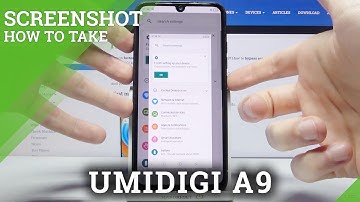 How to Take Screenshot in UMIDIGI A9 – Find Screenshot Options