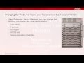 How to Change the Web User Name and Password on the Avaya VSP9000 using Enterprise Device Manager