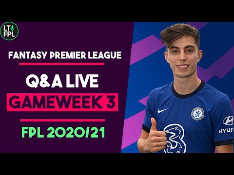 FPL Gameweek 3 Transfer Tips and Q&A | Wildcard dilmemmas | Fantasy Premier League Tips 2020/21