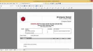 Cancelled Order Rtf
