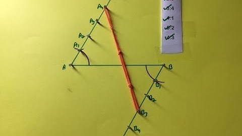 Working model of Division of a Line Segment in different ratios - ideal maths lab