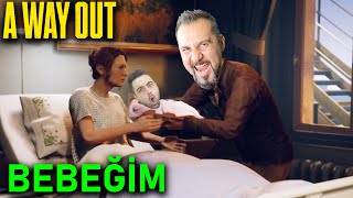 Hapi̇shaneden Hastaneye Bebeği̇m Hastanede Poli̇s Kovalamacasi Ümi̇di̇yle Ps5 A Way Out Oynuyoruz