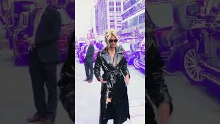 Ciara enters the Matrix at #NYFW 2022 #shorts