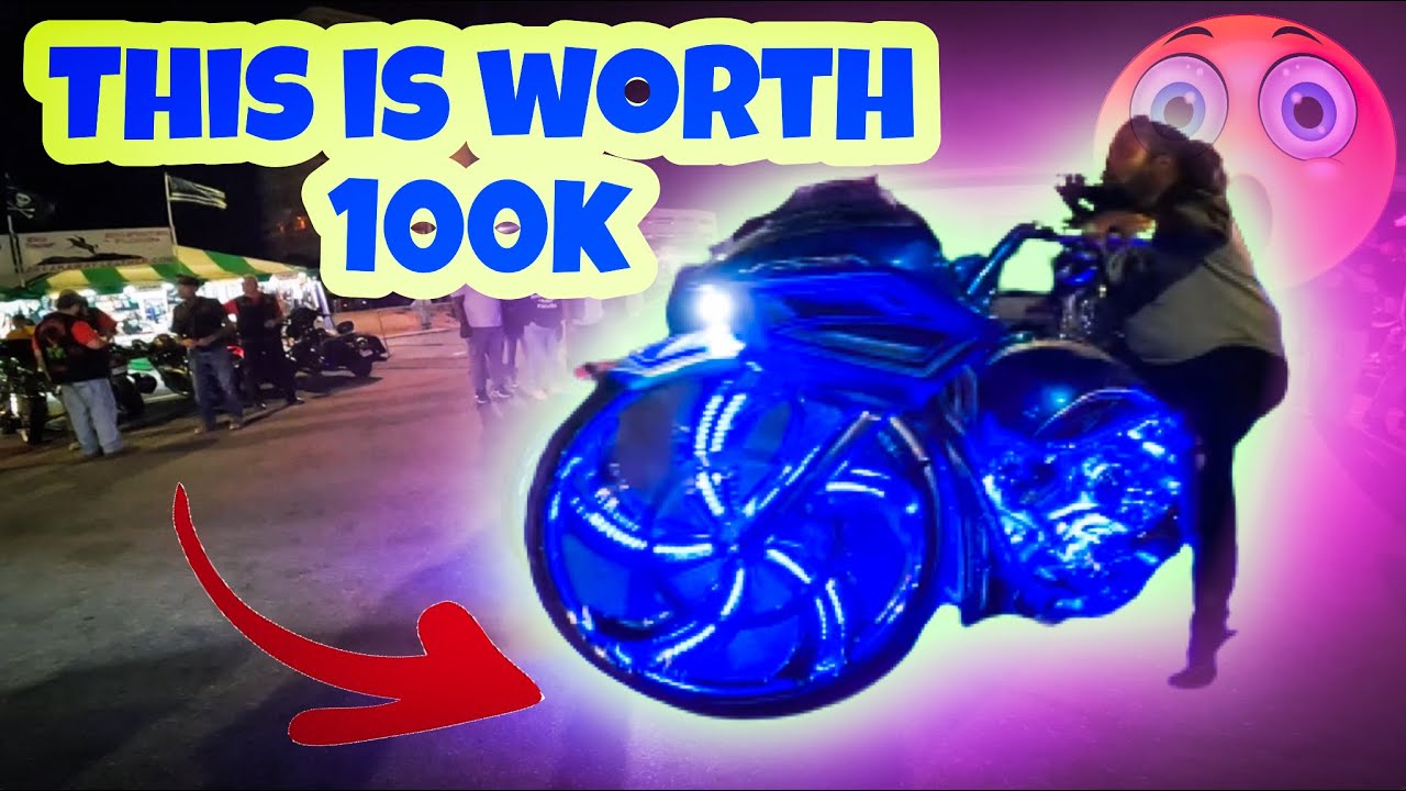THIS MOTORCYCLE IS WORTH 100K THUNDER BEACH BIKE WEEK YouTube
