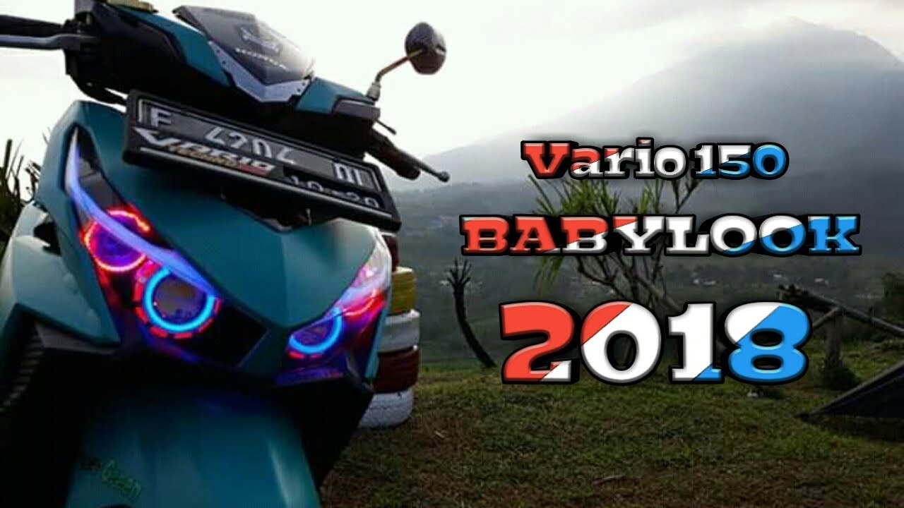 Modifikasi Motor Vario 150 Simple BABYLOOK YouTube