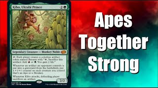 Time To Monkey Around Lets Build A Kibo, Uktabi Prince Commander Deck