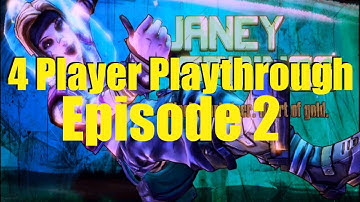 Janey Springs! - Borderlands: The Pre Sequel - 4 Player Playthrough - Episode 2