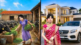 100 Buffalo Dairy Milk Farm Hard Working Women Safalta Moral Hindi Kahaniya