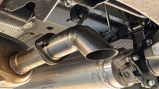 NYTOP Titanium Axle Dump Exhaust Tip for 4th Gen Tacoma