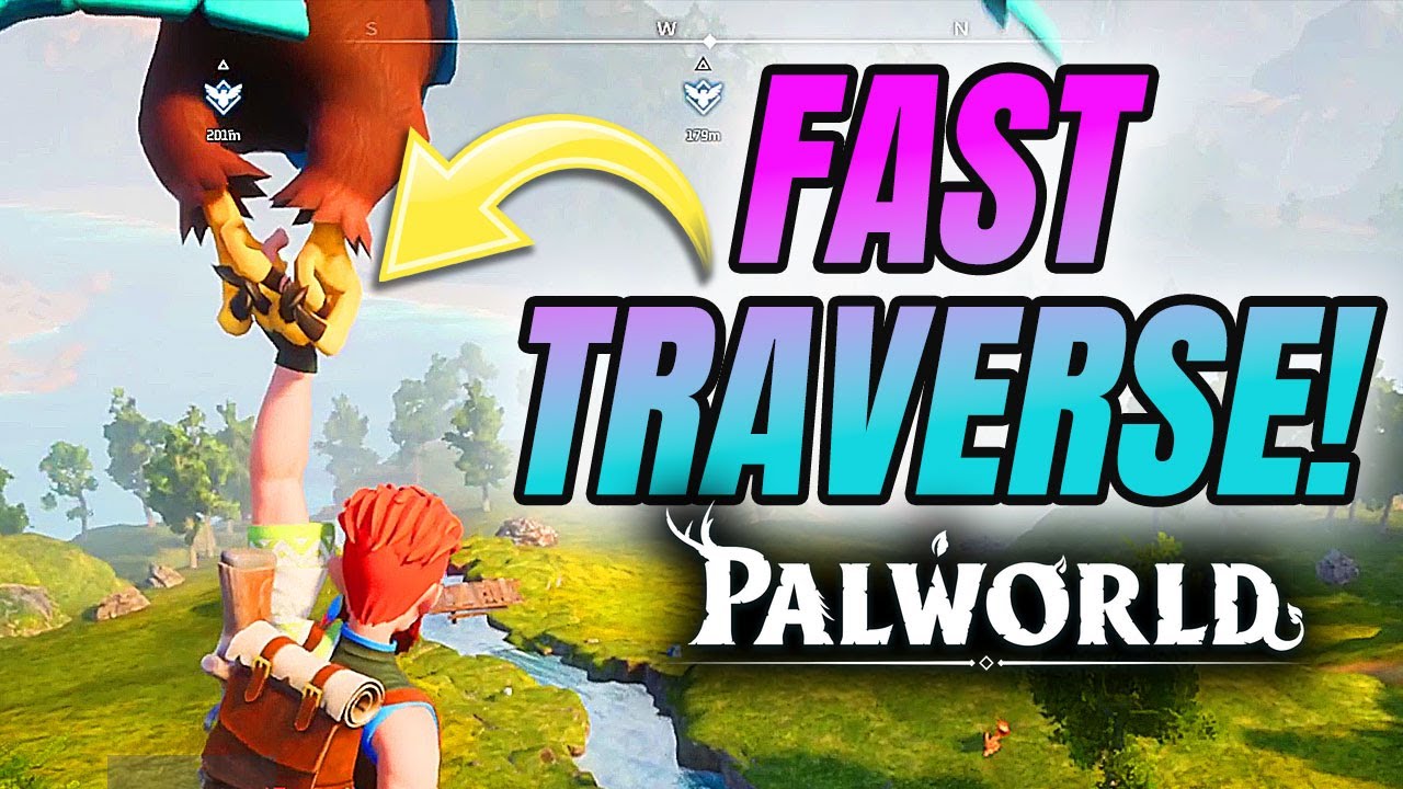 DO THIS to FAST Traverse Palworld Map! (Galeclaw Location)