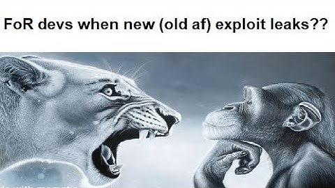 FoR new exploit leaked, real, 100% working, no scam