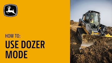 How to Use Dozer Mode | John Deere Compact Track Loaders with Slope Control