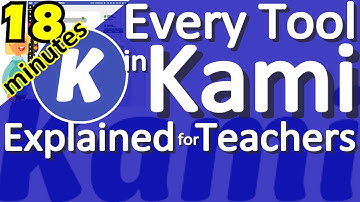 Teacher Instructions for Using Kami - EVERY PAID TOOL EXPLAINED + Student View - Distance Learning