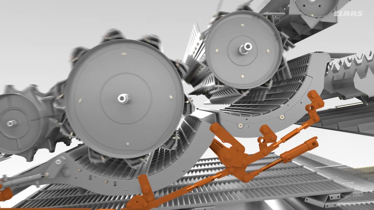 LEXION 6000/5000 Inovație privind scuturătorii: APS SYNFLOW WALKER