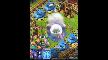 TownHall 14 vs 300 Lightning Spell🔥||What will happen?||#youtubeshorts #shorts #games #gaming #coc