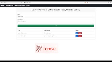 Laravel 9 Livewire CRUD (Create, Read, Update, Delete)