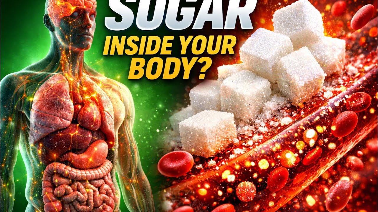 Что на самом деле делает сахар в вашем организме (3D медицинская анимация)