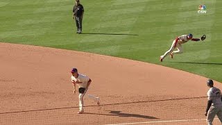SF@PHI: Hernandez ranges to rob Crawford