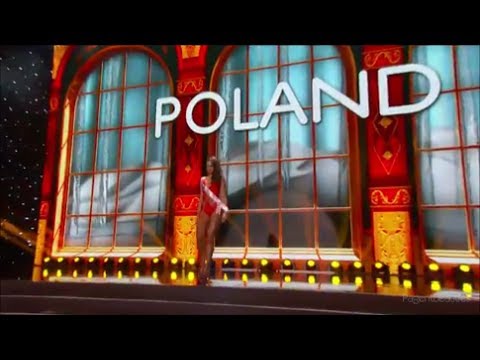 MISS POLAND 2013 IN SWIMSUIT PRELIMINARY