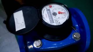 WATER FLOW METER JITSUI 4 inch BRAND (HEAVY DUTY) FLANGE TYPE 16 BARS