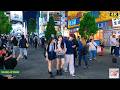 【4K HDR】Saturday Blue Hour Walk in Shinjuku Tokyo 🇯🇵 | Neon Lights & Weekend City Vibes
