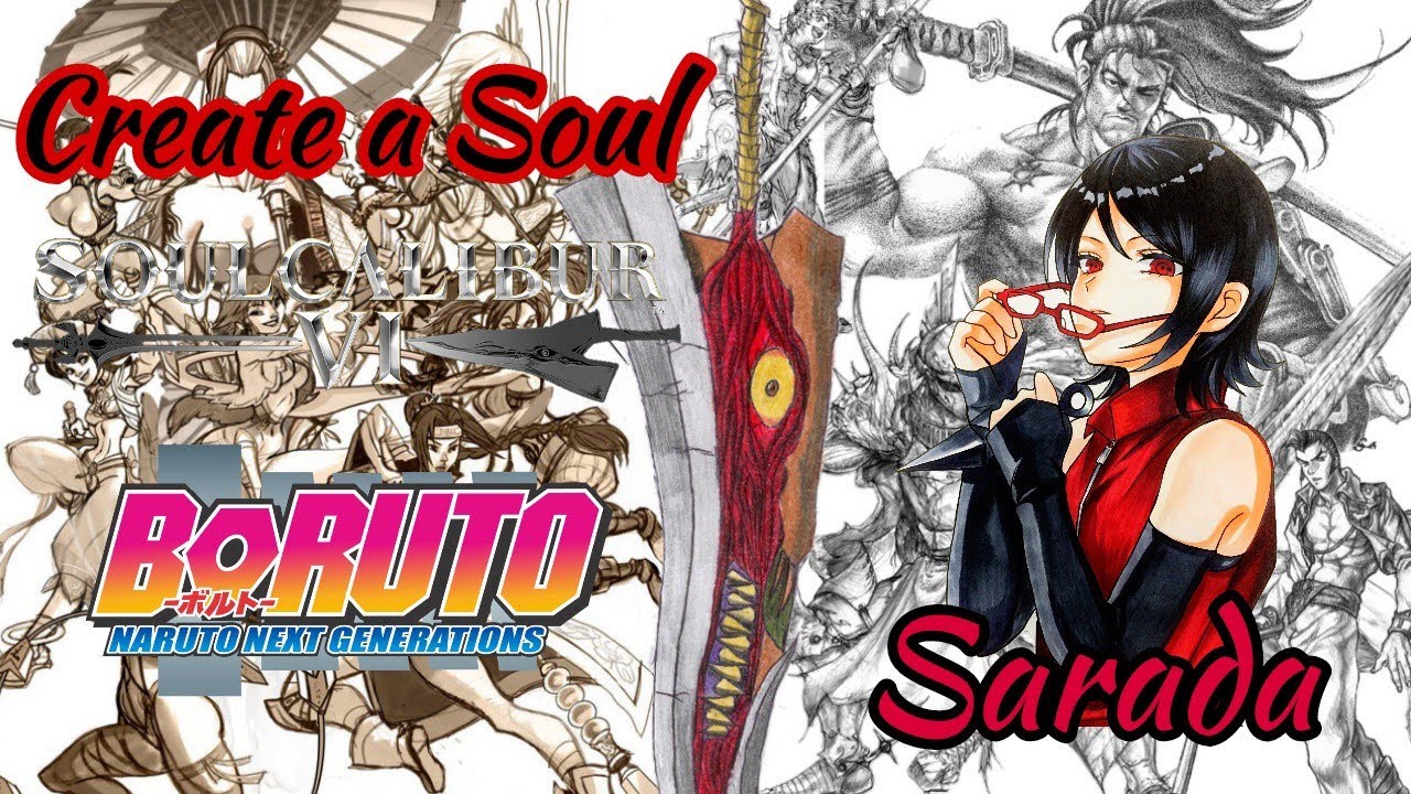 Soul Calibur VI Create a Soul how to make Sarada Uchiha - YouTube