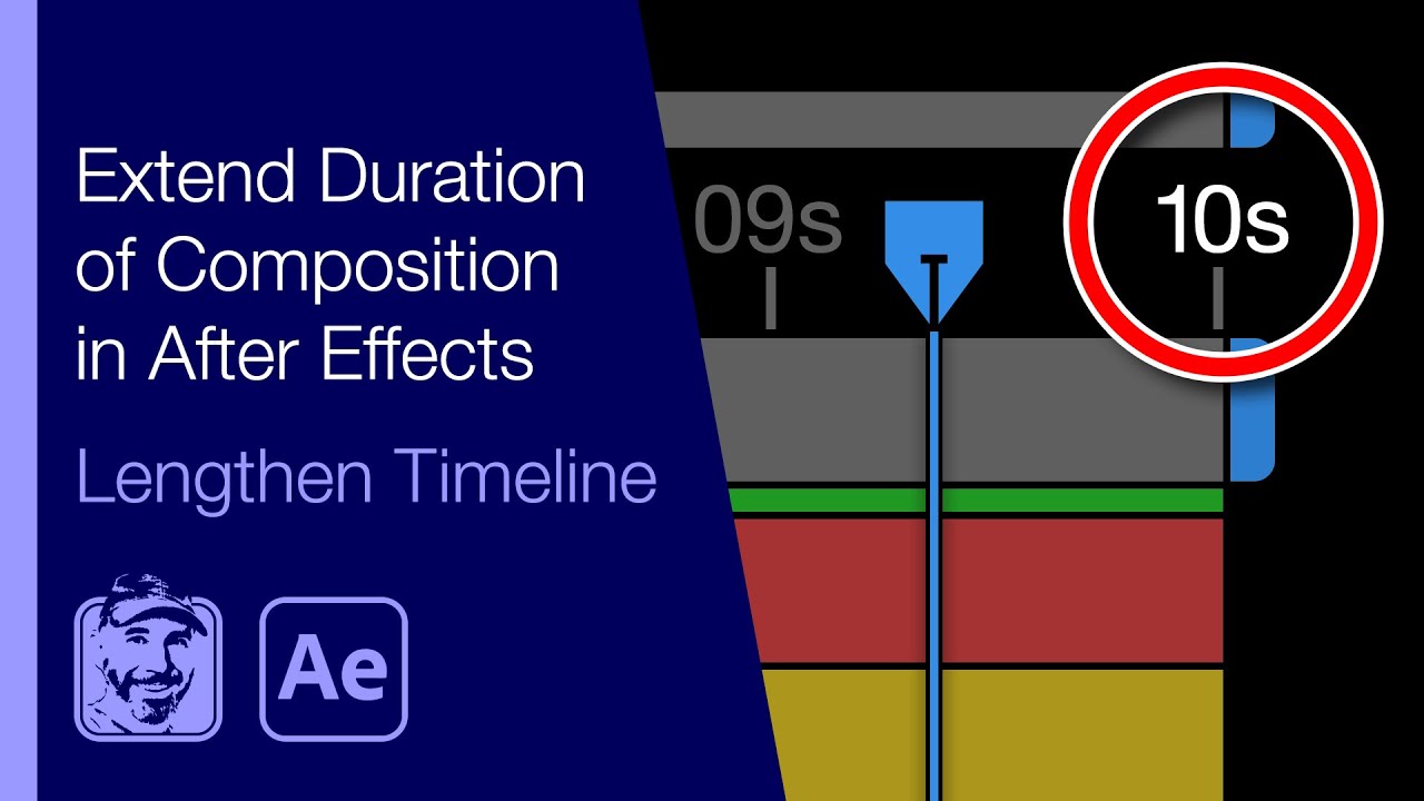 Extend Duration Of Composition In After Effects (Lengthen Timeline)