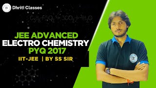 JEE Advanced 2017 Electrochemistry PYQ | Smart Tricks by Double S Sir | @DhritiClassesrs #pyqsolved