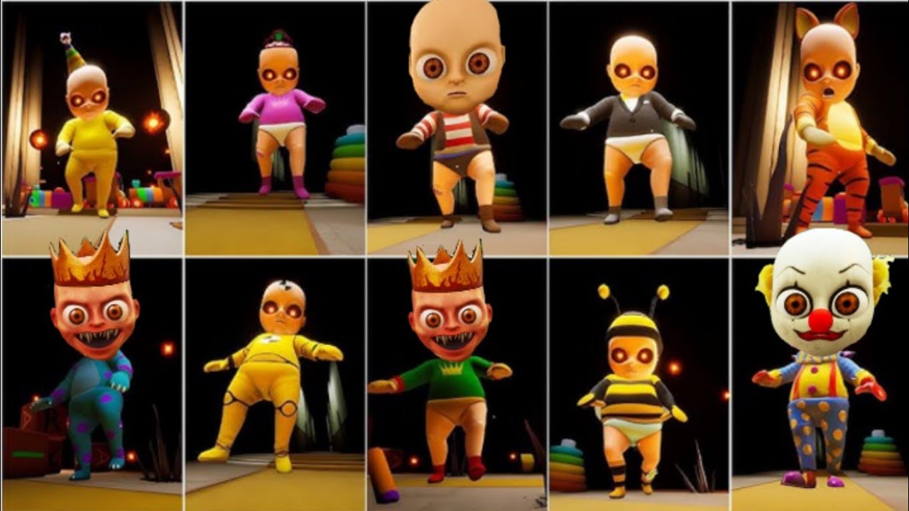 "🤣BABY BATTLE ROYALE😂 Epic LOL 👶 Moments: Boss Baby vs. Baby In Yellow👑 - SCARY New Monster Update!"